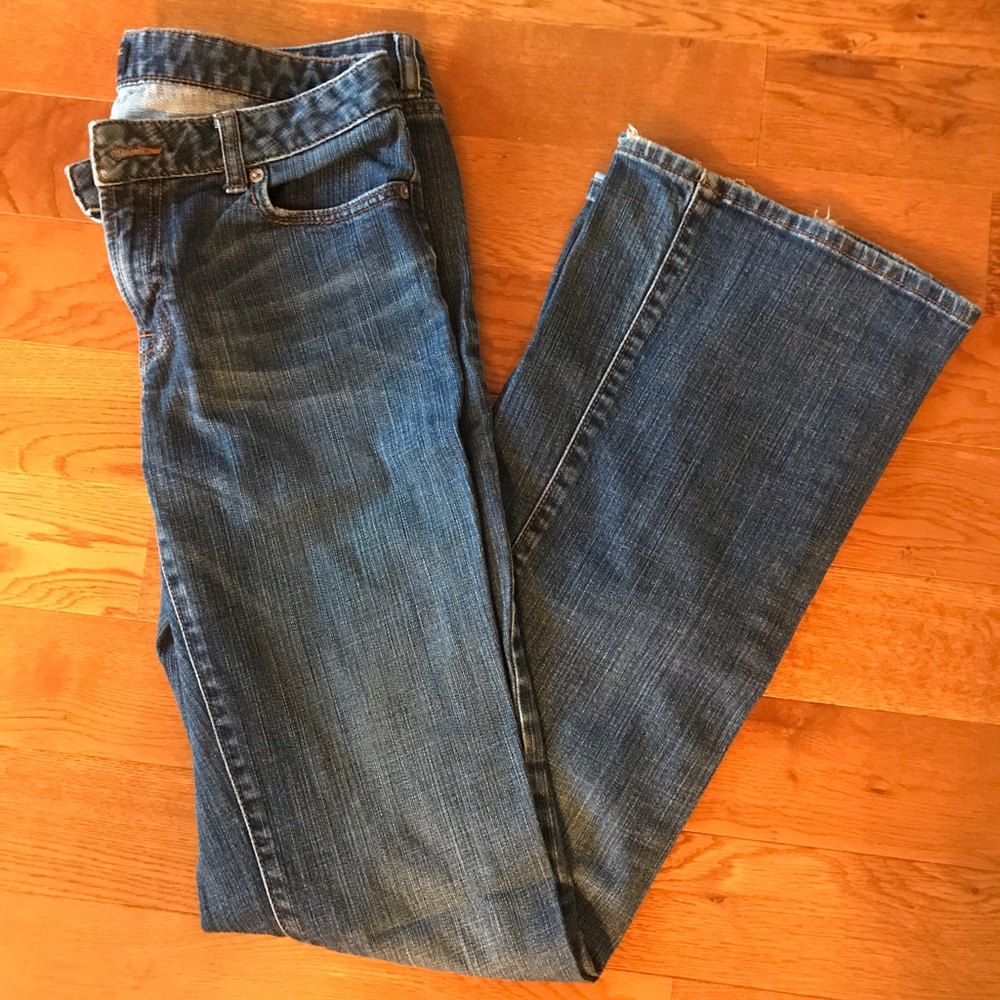 Banana Republic bootcut jeans size 28 6 long